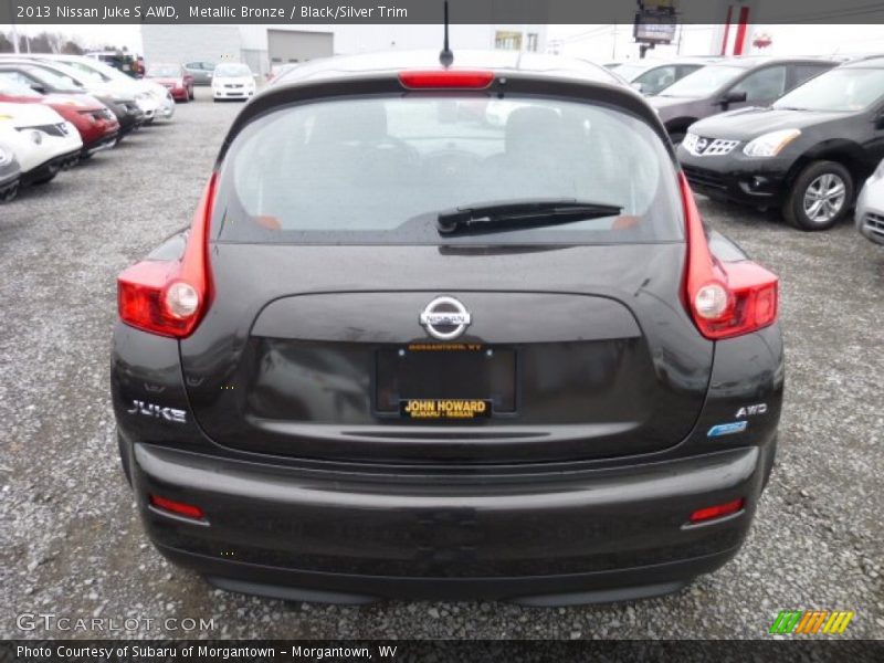 Metallic Bronze / Black/Silver Trim 2013 Nissan Juke S AWD