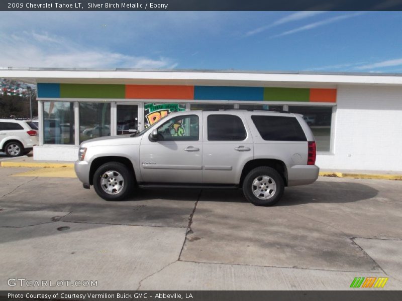 Silver Birch Metallic / Ebony 2009 Chevrolet Tahoe LT