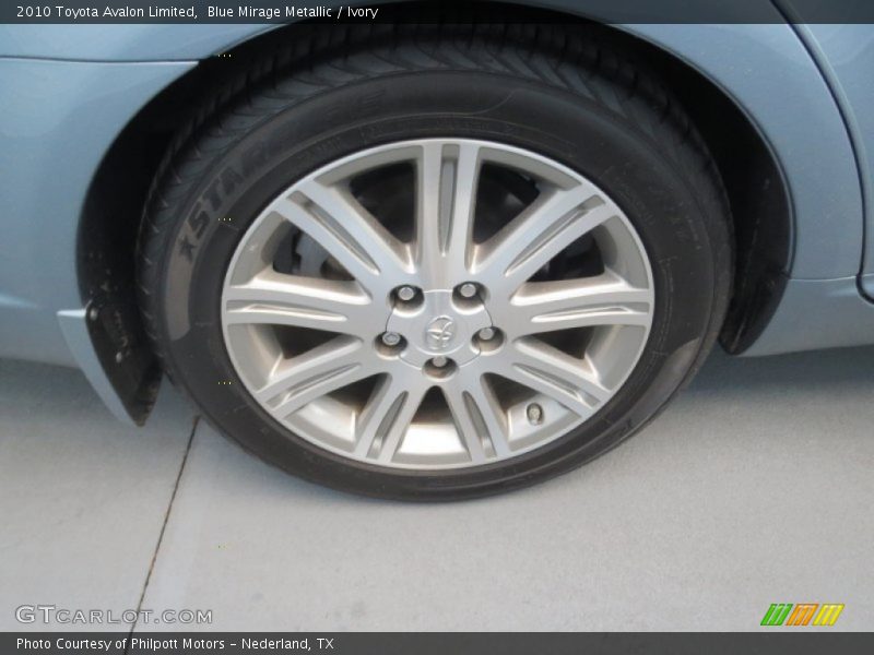 Blue Mirage Metallic / Ivory 2010 Toyota Avalon Limited