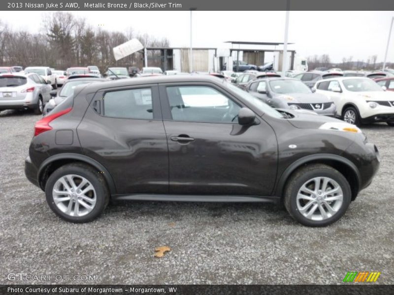 Metallic Bronze / Black/Silver Trim 2013 Nissan Juke S AWD