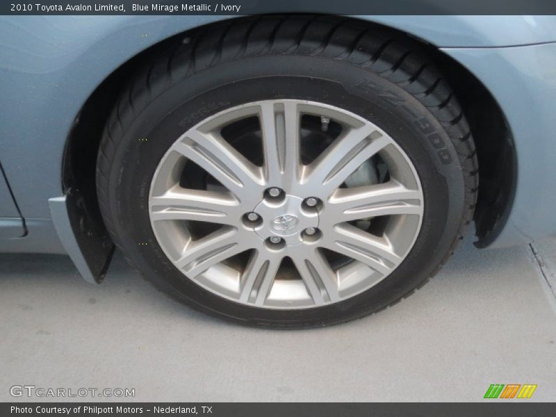 Blue Mirage Metallic / Ivory 2010 Toyota Avalon Limited