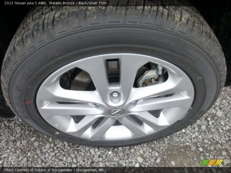 Metallic Bronze / Black/Silver Trim 2013 Nissan Juke S AWD