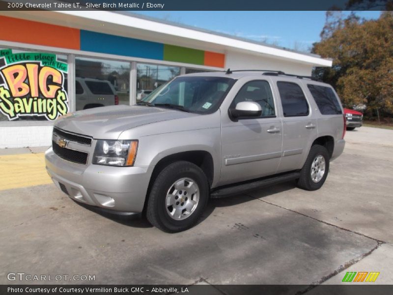 Silver Birch Metallic / Ebony 2009 Chevrolet Tahoe LT