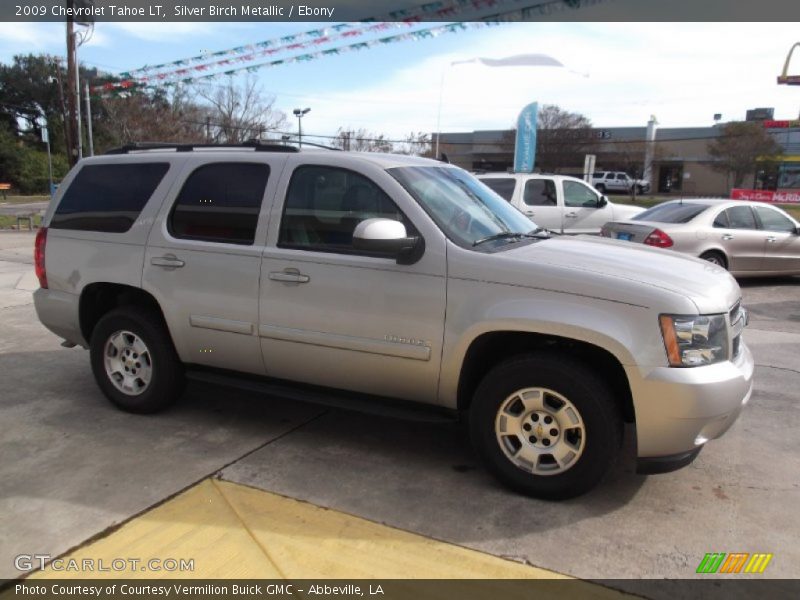 Silver Birch Metallic / Ebony 2009 Chevrolet Tahoe LT