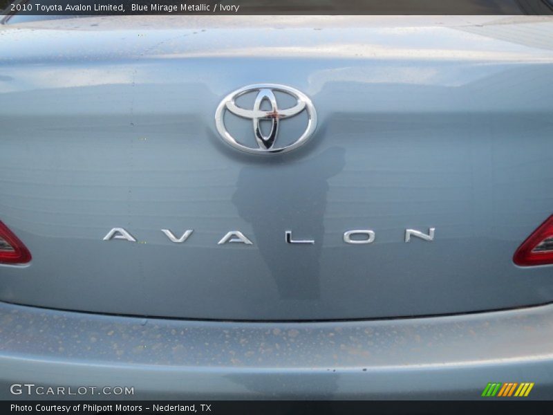 Blue Mirage Metallic / Ivory 2010 Toyota Avalon Limited