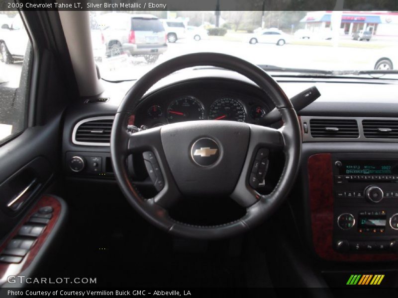 Silver Birch Metallic / Ebony 2009 Chevrolet Tahoe LT