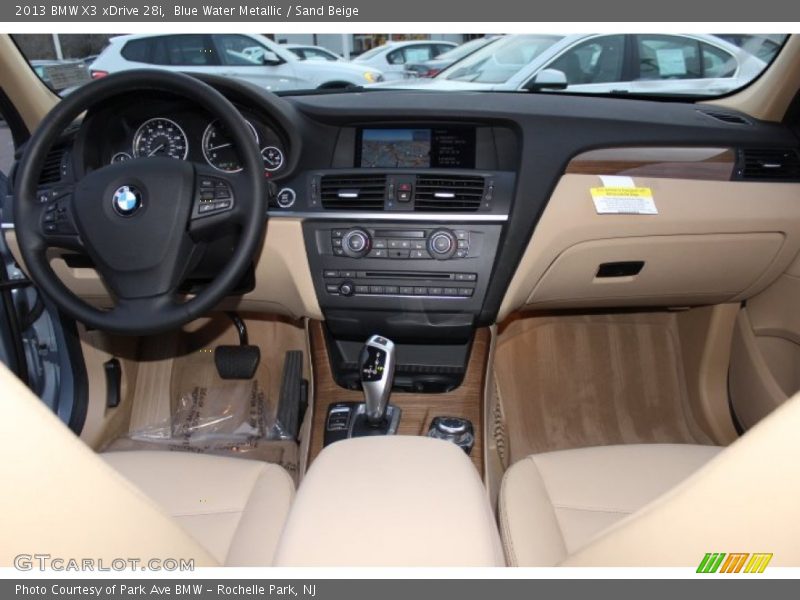 Dashboard of 2013 X3 xDrive 28i