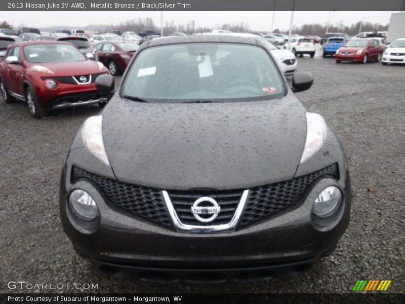 Metallic Bronze / Black/Silver Trim 2013 Nissan Juke SV AWD