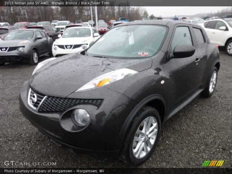 Metallic Bronze / Black/Silver Trim 2013 Nissan Juke SV AWD