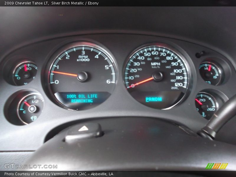 Silver Birch Metallic / Ebony 2009 Chevrolet Tahoe LT