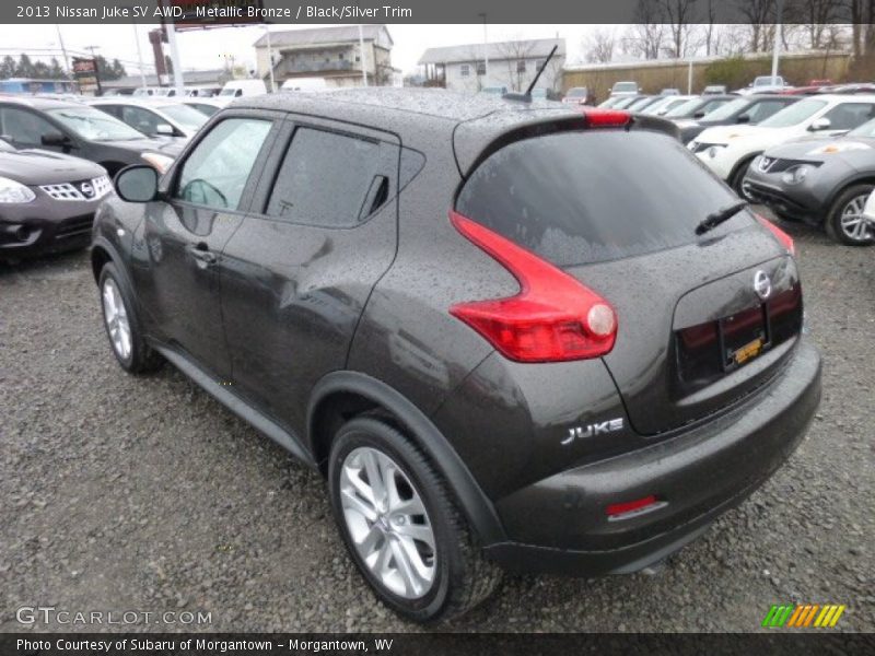 Metallic Bronze / Black/Silver Trim 2013 Nissan Juke SV AWD