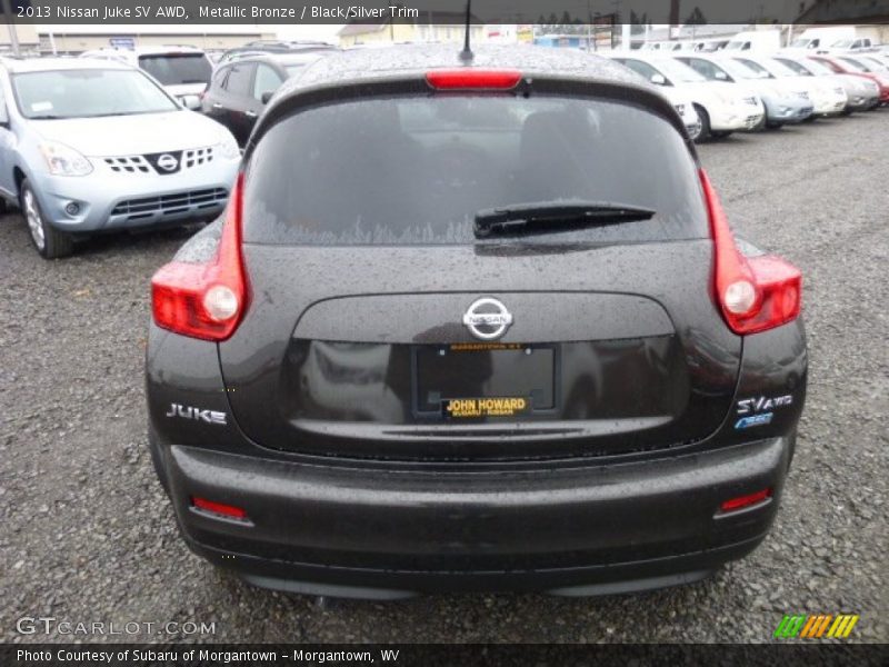 Metallic Bronze / Black/Silver Trim 2013 Nissan Juke SV AWD