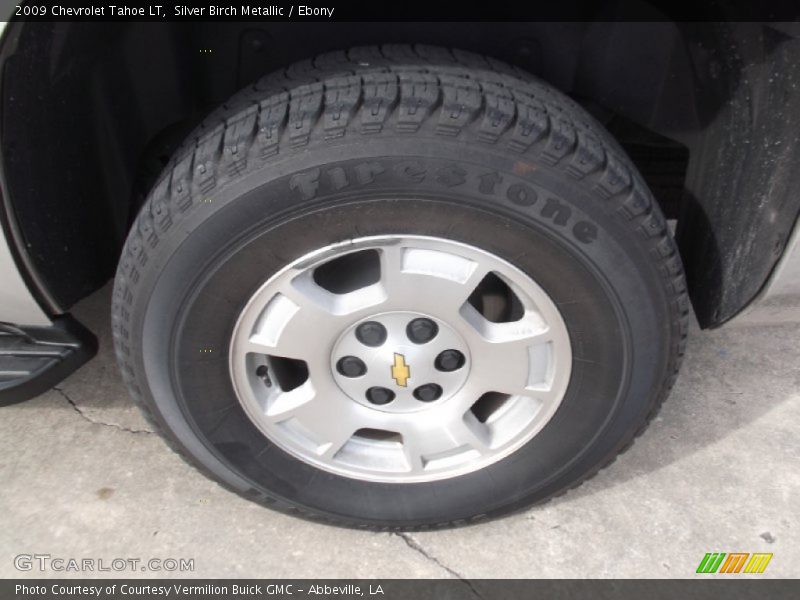 Silver Birch Metallic / Ebony 2009 Chevrolet Tahoe LT