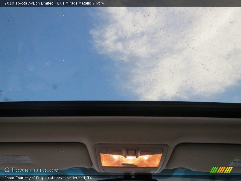 Blue Mirage Metallic / Ivory 2010 Toyota Avalon Limited