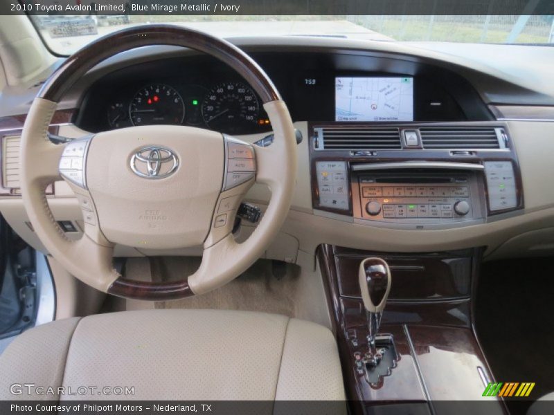 Blue Mirage Metallic / Ivory 2010 Toyota Avalon Limited