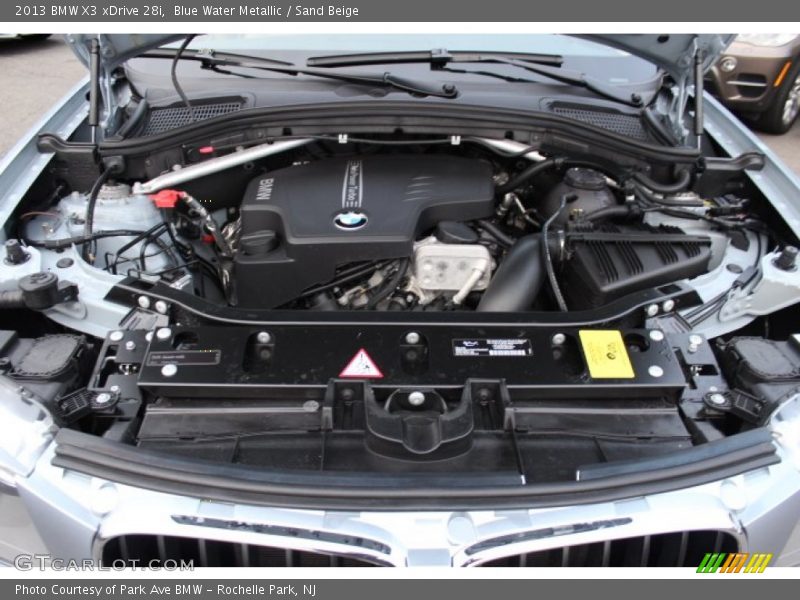  2013 X3 xDrive 28i Engine - 2.0 Liter DI TwinPower-Turbocharged DOHC 16-Valve VVT 4 Cylinder