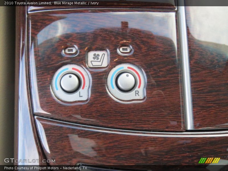 Blue Mirage Metallic / Ivory 2010 Toyota Avalon Limited