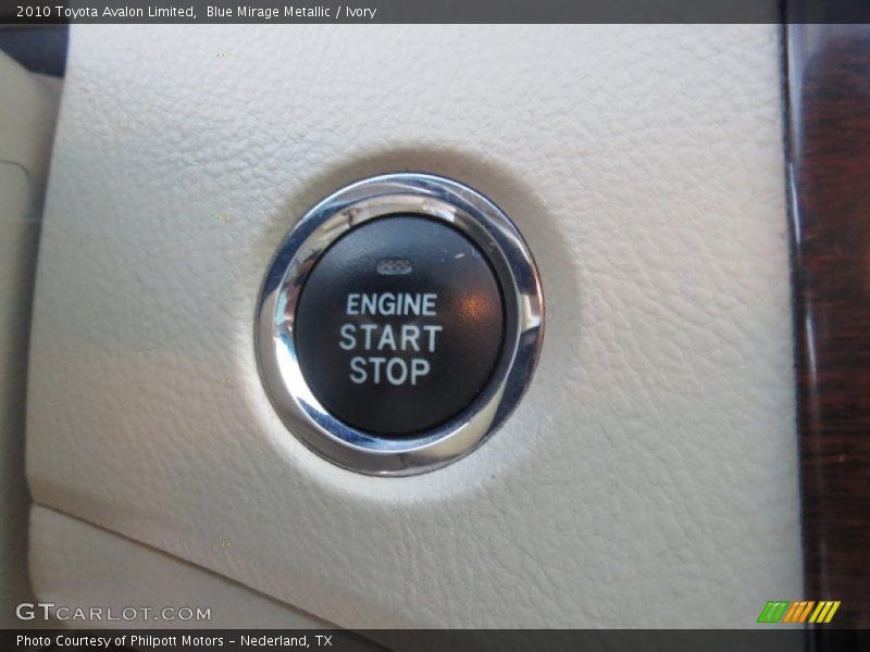 Blue Mirage Metallic / Ivory 2010 Toyota Avalon Limited