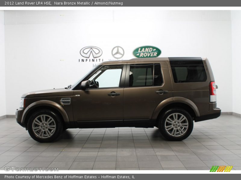 Nara Bronze Metallic / Almond/Nutmeg 2012 Land Rover LR4 HSE