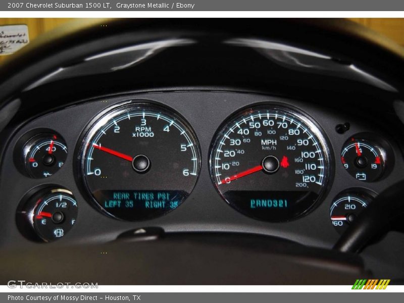 Graystone Metallic / Ebony 2007 Chevrolet Suburban 1500 LT