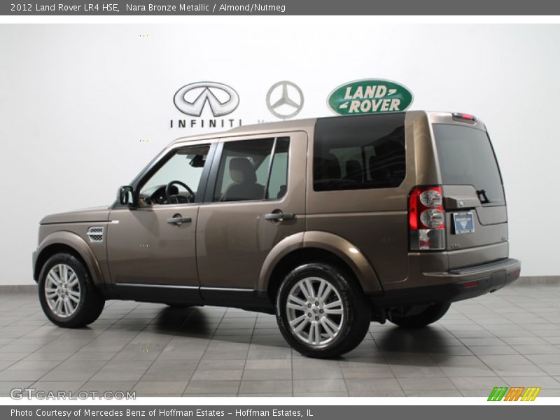 Nara Bronze Metallic / Almond/Nutmeg 2012 Land Rover LR4 HSE