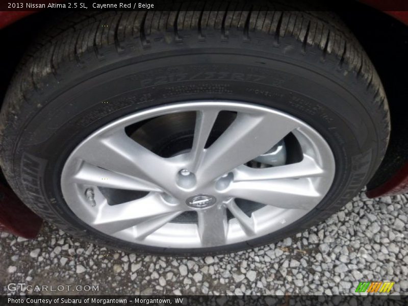 Cayenne Red / Beige 2013 Nissan Altima 2.5 SL