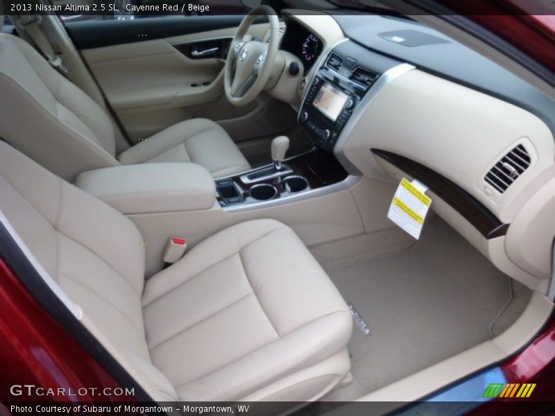 Cayenne Red / Beige 2013 Nissan Altima 2.5 SL