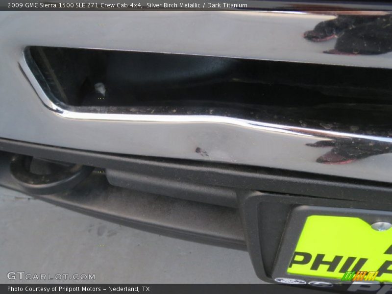 Silver Birch Metallic / Dark Titanium 2009 GMC Sierra 1500 SLE Z71 Crew Cab 4x4