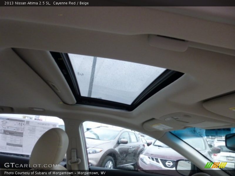 Cayenne Red / Beige 2013 Nissan Altima 2.5 SL