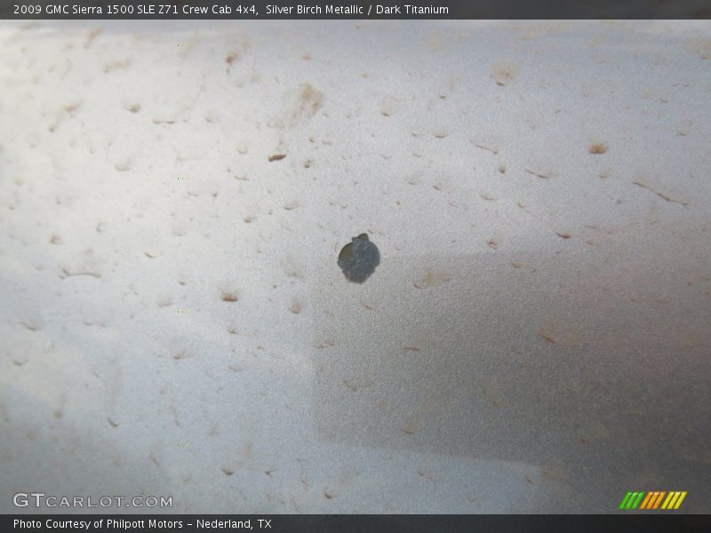 Silver Birch Metallic / Dark Titanium 2009 GMC Sierra 1500 SLE Z71 Crew Cab 4x4