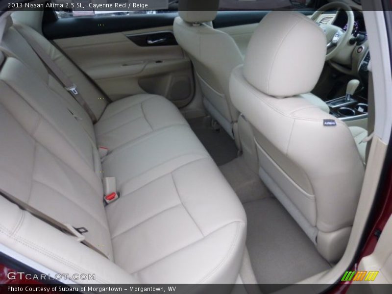 Cayenne Red / Beige 2013 Nissan Altima 2.5 SL