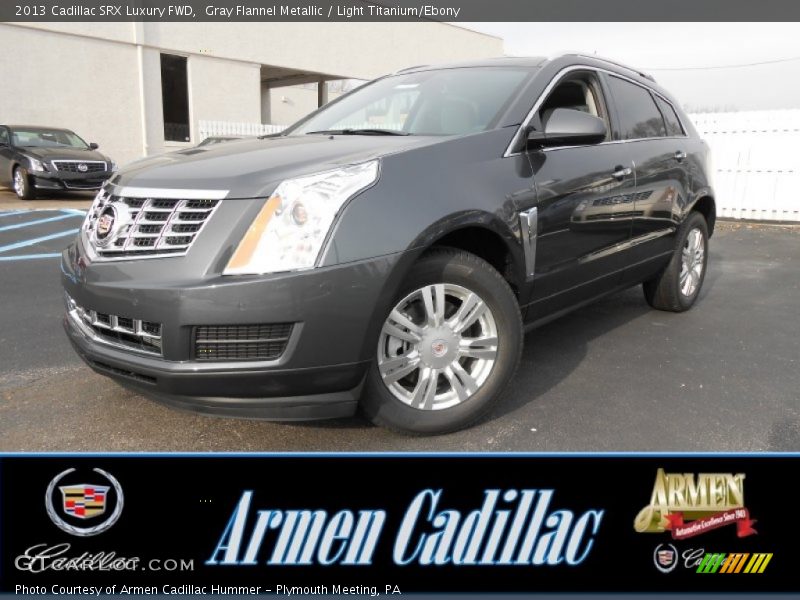 Gray Flannel Metallic / Light Titanium/Ebony 2013 Cadillac SRX Luxury FWD