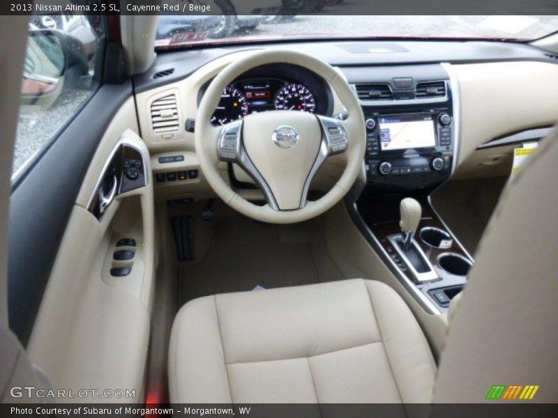 Cayenne Red / Beige 2013 Nissan Altima 2.5 SL