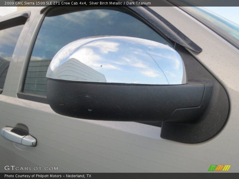 Silver Birch Metallic / Dark Titanium 2009 GMC Sierra 1500 SLE Z71 Crew Cab 4x4