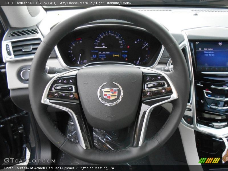 Gray Flannel Metallic / Light Titanium/Ebony 2013 Cadillac SRX Luxury FWD