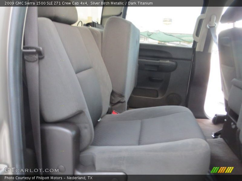 Silver Birch Metallic / Dark Titanium 2009 GMC Sierra 1500 SLE Z71 Crew Cab 4x4