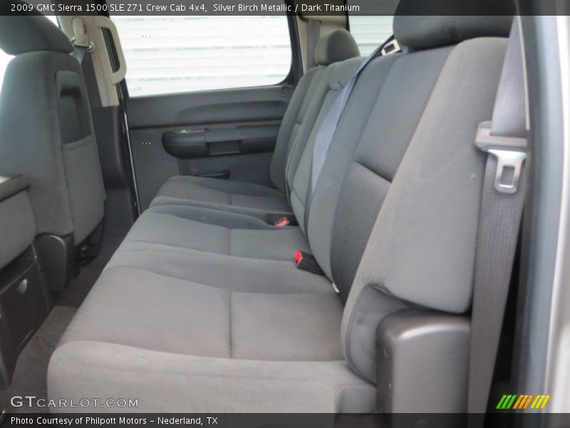 Silver Birch Metallic / Dark Titanium 2009 GMC Sierra 1500 SLE Z71 Crew Cab 4x4