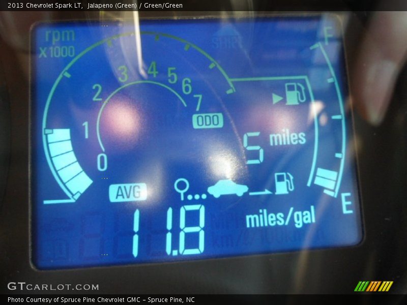 2013 Spark LT LT Gauges
