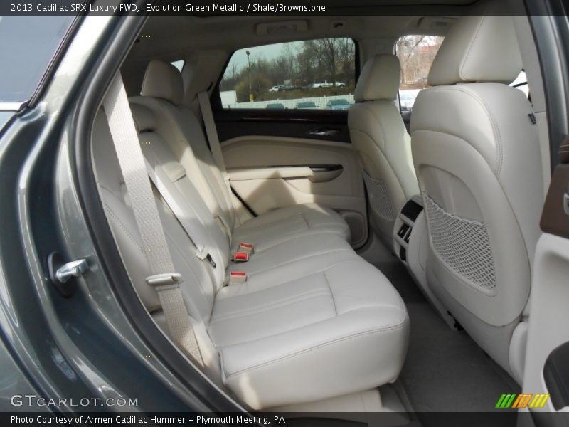 Evolution Green Metallic / Shale/Brownstone 2013 Cadillac SRX Luxury FWD