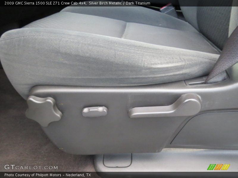 Silver Birch Metallic / Dark Titanium 2009 GMC Sierra 1500 SLE Z71 Crew Cab 4x4