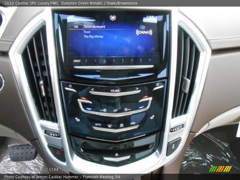 Evolution Green Metallic / Shale/Brownstone 2013 Cadillac SRX Luxury FWD
