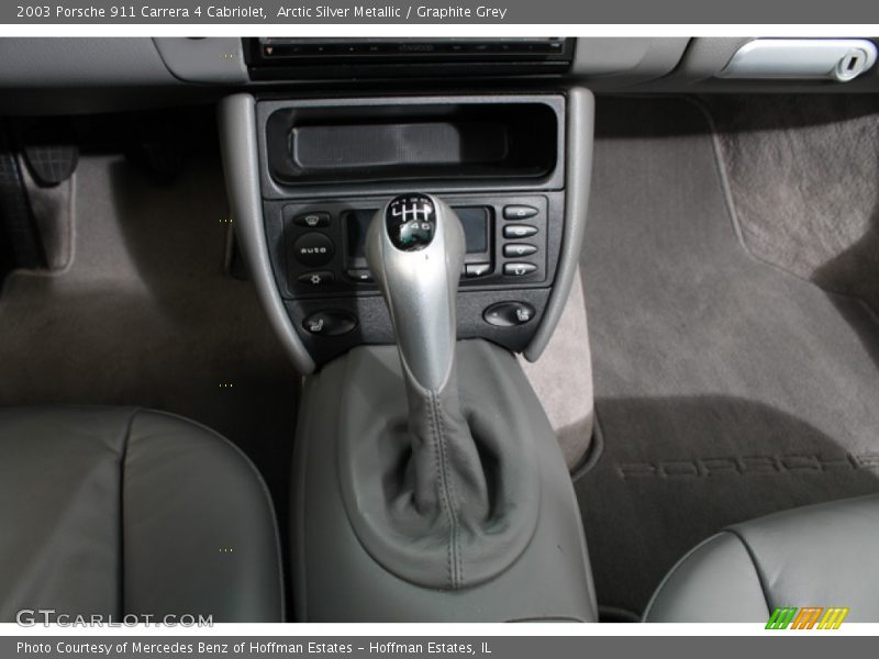  2003 911 Carrera 4 Cabriolet 6 Speed Manual Shifter
