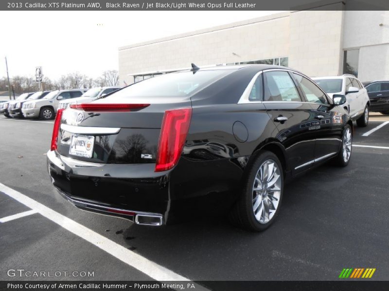 Black Raven / Jet Black/Light Wheat Opus Full Leather 2013 Cadillac XTS Platinum AWD