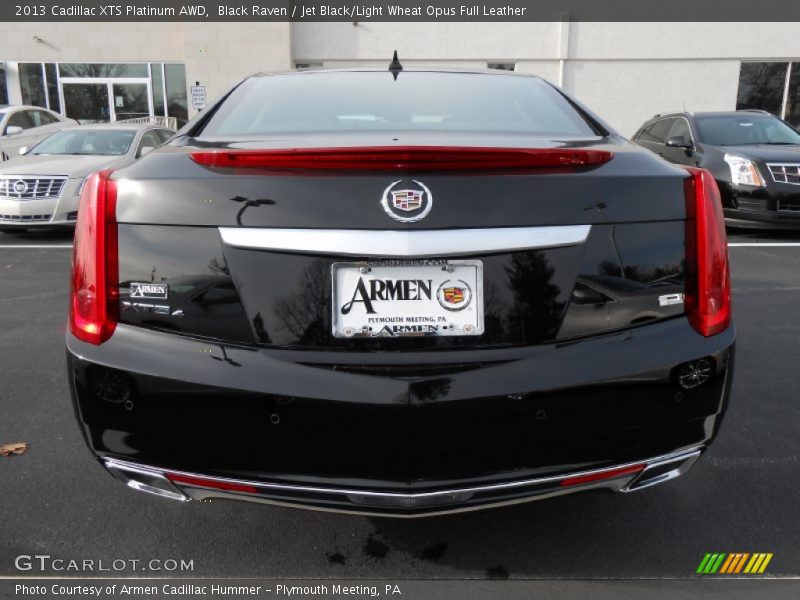Black Raven / Jet Black/Light Wheat Opus Full Leather 2013 Cadillac XTS Platinum AWD