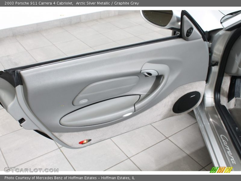 Door Panel of 2003 911 Carrera 4 Cabriolet