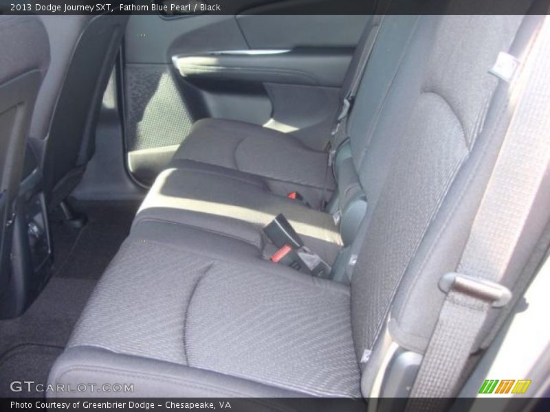 Fathom Blue Pearl / Black 2013 Dodge Journey SXT