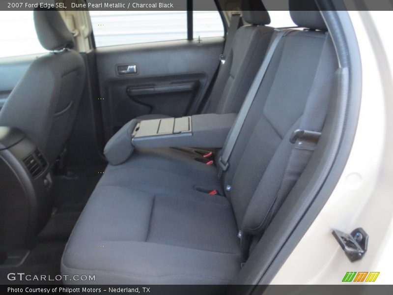 Dune Pearl Metallic / Charcoal Black 2007 Ford Edge SEL