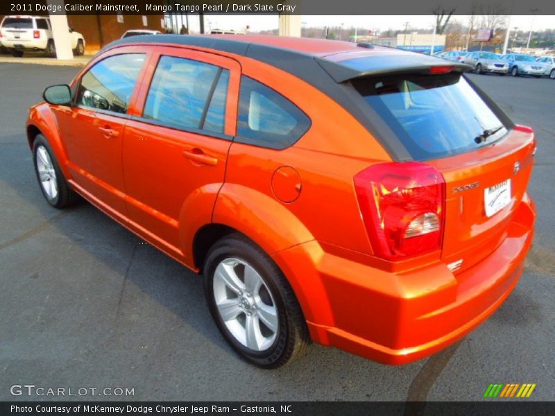 Mango Tango Pearl / Dark Slate Gray 2011 Dodge Caliber Mainstreet