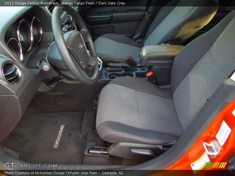 Mango Tango Pearl / Dark Slate Gray 2011 Dodge Caliber Mainstreet