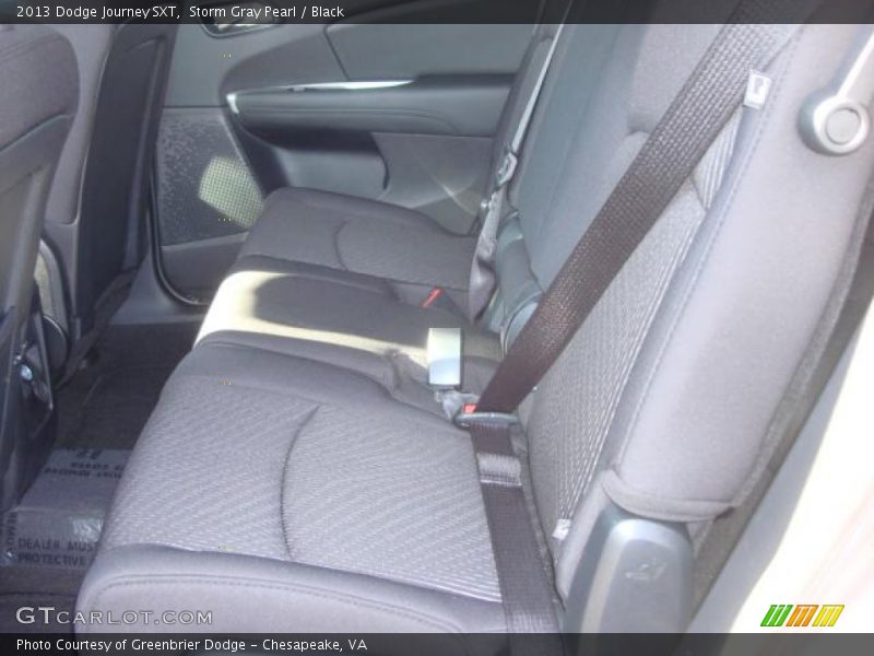 Storm Gray Pearl / Black 2013 Dodge Journey SXT